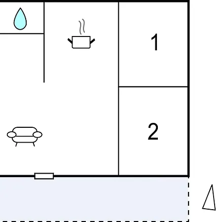 2 Bedroom Lovely In Krusevo (Zadar)